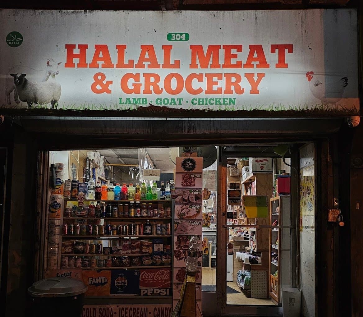 M.S. Halal Meat Market & Grocery on Atlantic Avenue in Boerum Hill