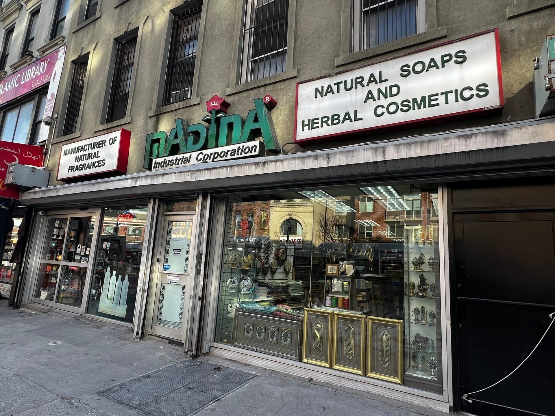 Madina Industrial Corporation, fragrances and natural beauty products in Boerum Hill