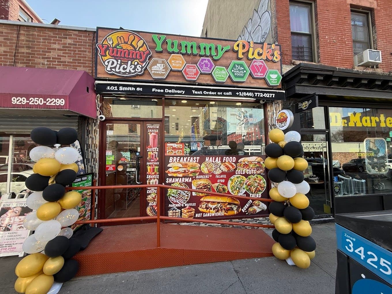 Yummy Picks Deli, a halal and vegan deli on Smith Street in Boerum Hill