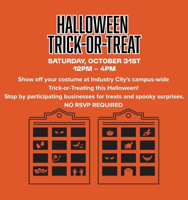 Industry City Halloween Trick-or-Treat flyer: Saturday, Octo