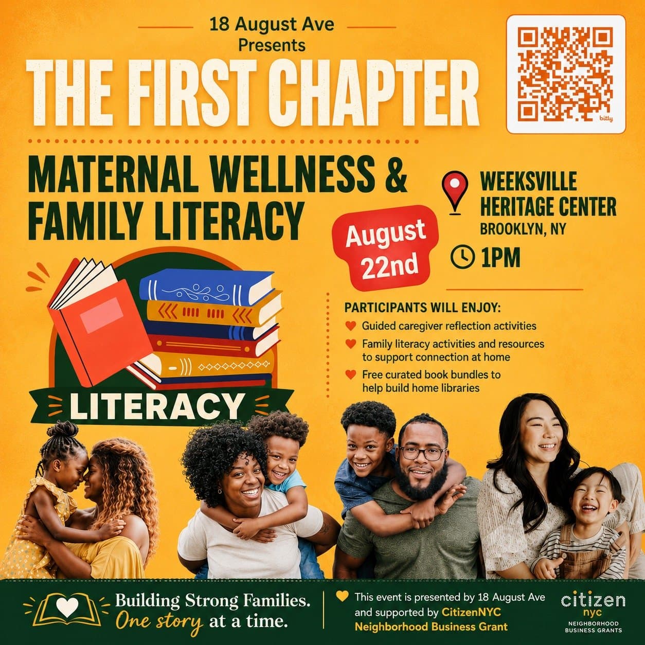 The First Chapter: Maternal Wellness and Family Literacy Workshop - Image 1