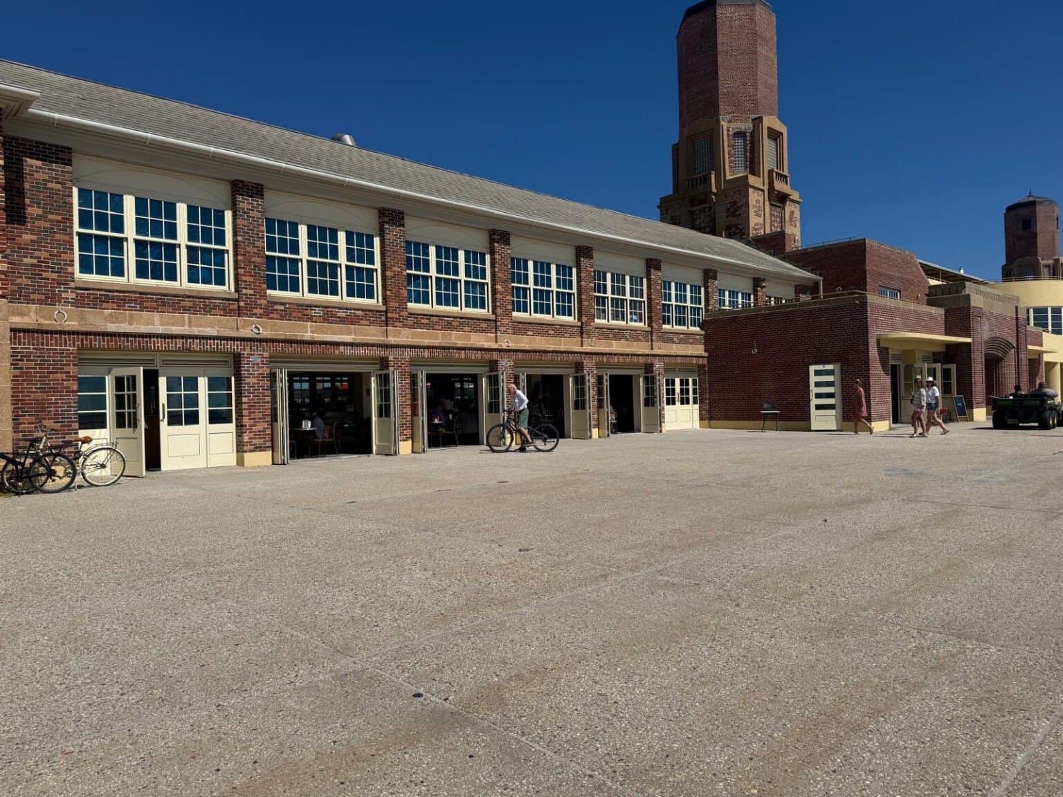 New beach club opens at the Rockaways’ historic Riis Park bathhouse