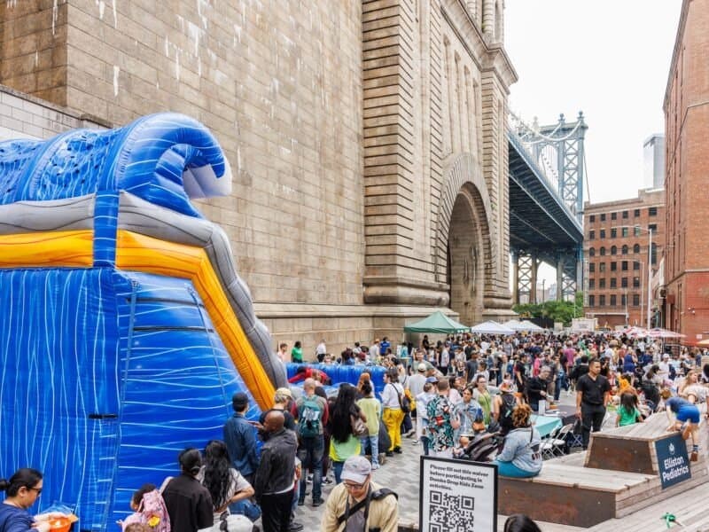 So much fun at the DUMBO Drop Kids Zone 5/30/25